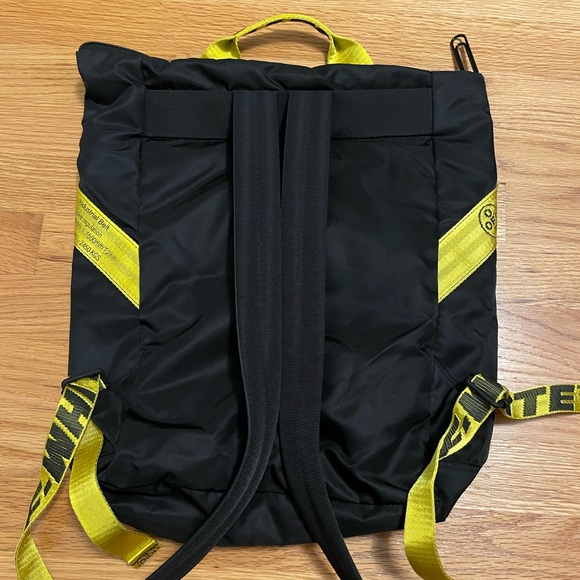 Off-White Men’s Nylon Logo Web-Handle Backpack - Picture 6 of 9